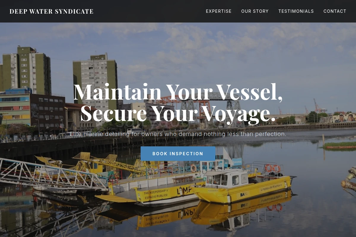 Boatswain Boat Cleaning