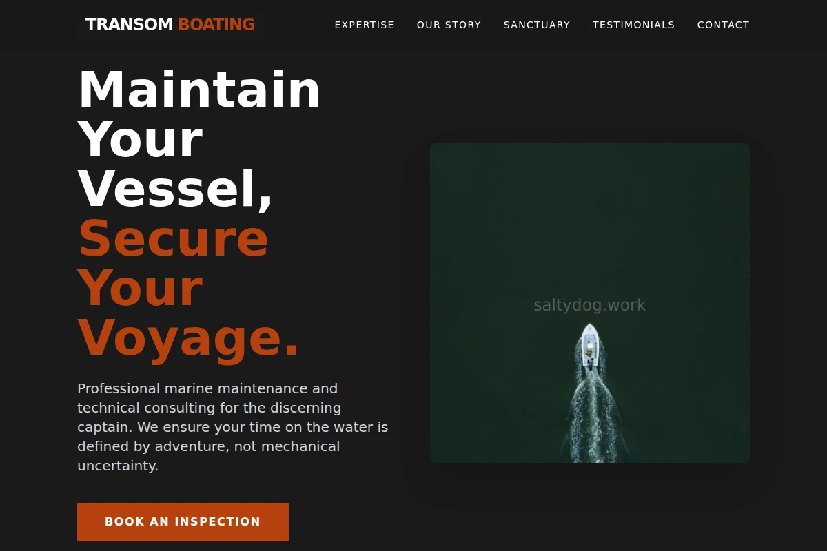 Transom Boating